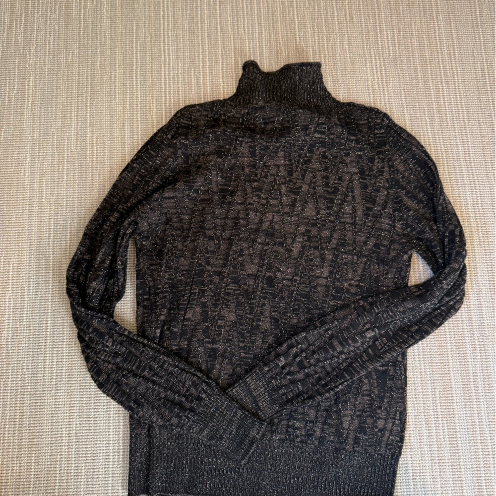 Black Turtleneck Sweater